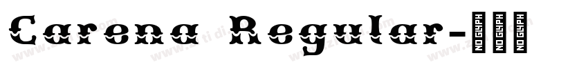 Carena Regular字体转换